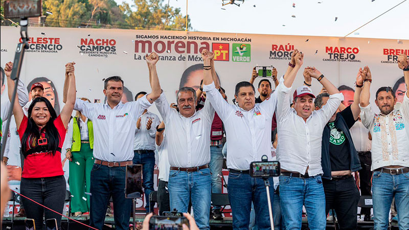 Respaldará Uruapan desde las urnas al Plan C