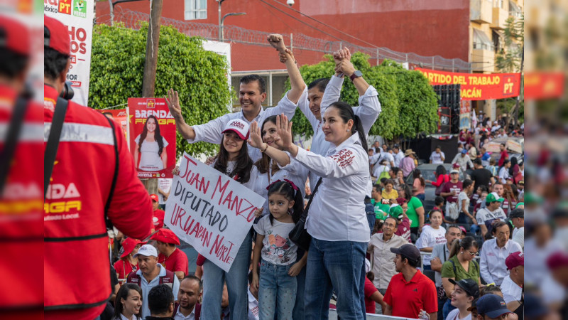 Respaldará Uruapan desde las urnas al Plan C