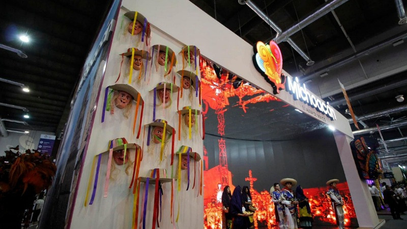 Vota por Michoacán, como el mejor estand del Tianguis Turístico de Acapulco 