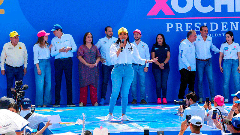 Con Xóchitl Gálvez un México de paz, unidad e igualdad y sin miedo ¡es posible!: Araceli Saucedo 