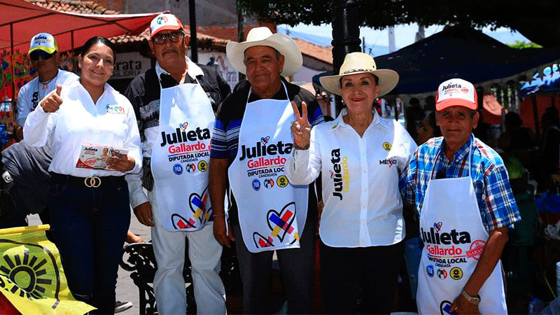 Para impulsar el desarrollo del comercio local ¡somos garantía!: Julieta Gallardo 