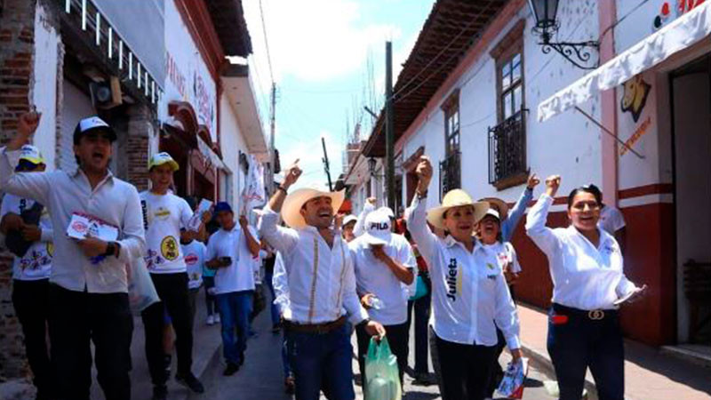 Julieta Gallardo asegura que impulsará el comercio local en Panindícuaro  