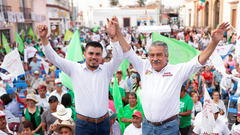 Llama Morón al pueblo a reflejar su voluntad con votos