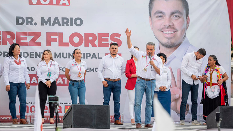 Llama Morón al pueblo a reflejar su voluntad con votos