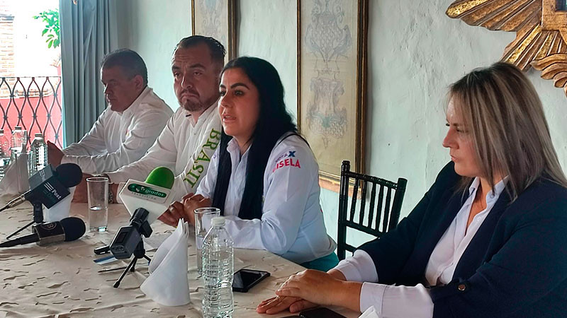 Gisela Vázquez apoyará económicamente a emprendimientos de morelianos 