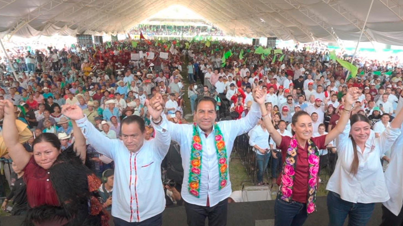 Sheinbaum y Eduardo Ramírez presentan proyecto en Chiapas 