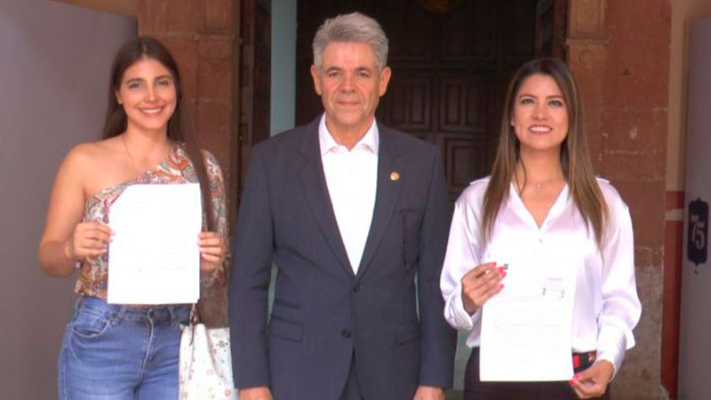 Se incorporan Sheida Barajas y Yanitzi Palomo a la bancada priista en el Congreso del Estado 