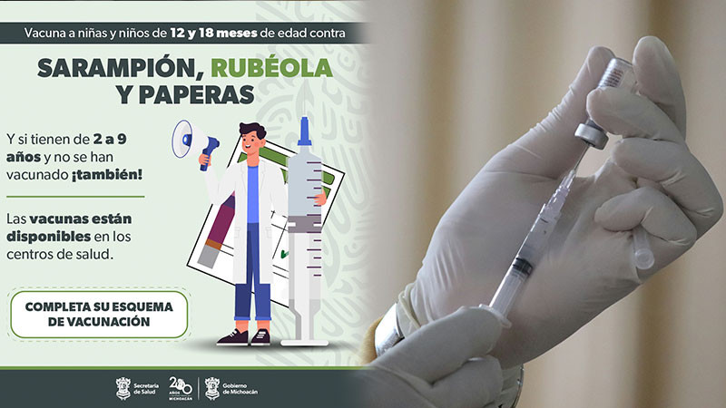 Sector salud invita a población a completar esquemas de vacunación con esta compaña nacional 