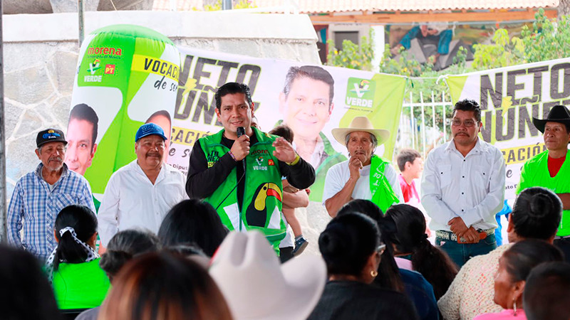 Lamenta Ernesto Núñez abandono gubernamental a las tenencias 