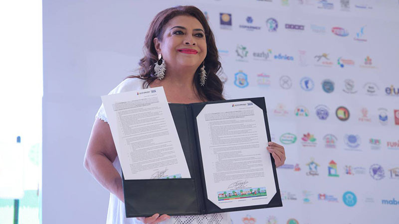 Signan pacto por la Primera Infancia candidatos a la Jefatura de Gobierno de Ciudad de México  