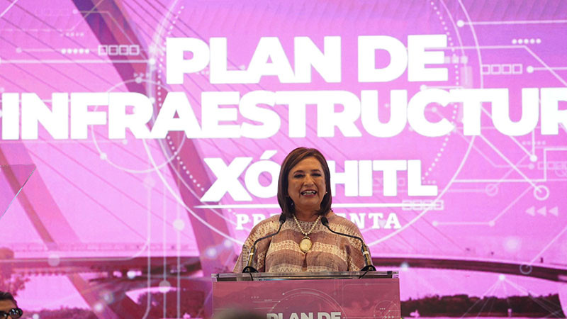 Xóchitl Gálvez promete que militares sacarán las manos de obras públicas federales 