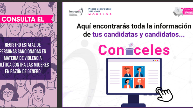 “Candidatas y Candidatos, Conóceles”: presentan plataforma para consulta ciudadana 
