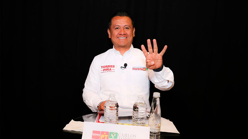 Se rehabilitará la red de distribución del agua de Morelia, se compromete Torres Piña  