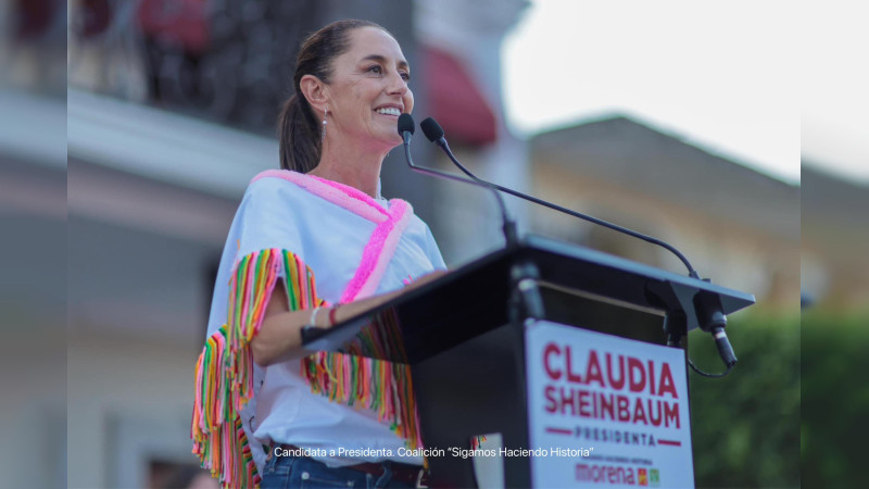  Claudia Sheinbaum propone garantizar abasto de agua en SLP con infraestructura y ordenamiento de concesiones 