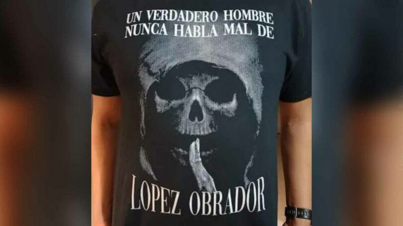 García Vilchis dice que playera en apoyo de AMLO es un meme que no entienden los “boomers” 