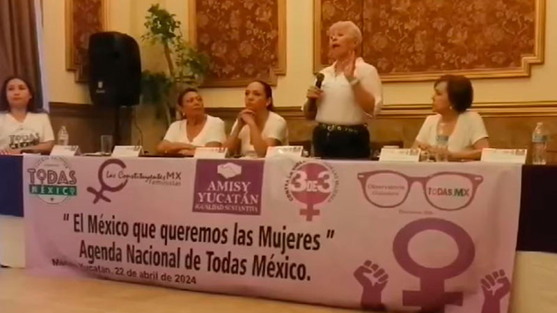 “El México que queremos las mujeres”, el pacto firmado por los candidatos al gobierno de Yucatán  