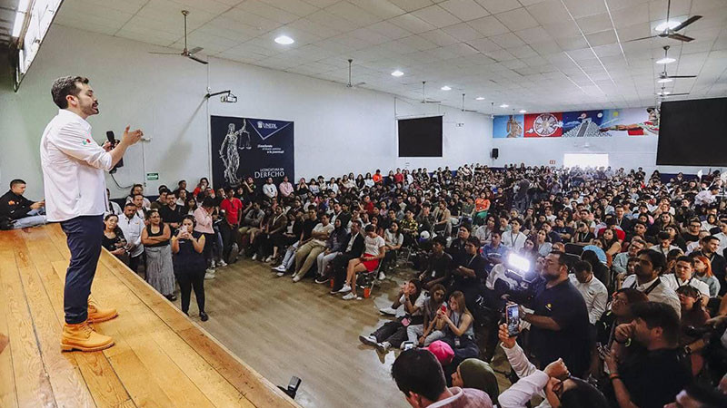 Jorge Álvarez Máynez promete que de ganar no existirá el Tramo 5 del Tren Maya 