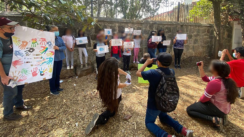 La artista michoacana Irasema Parra Arciniega impartirá taller de pintura para infancias en “la Casita de las Artes y Oficios” 