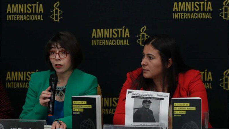 Falta de transparencia, militarización  y desapariciones en México, alerta AI 