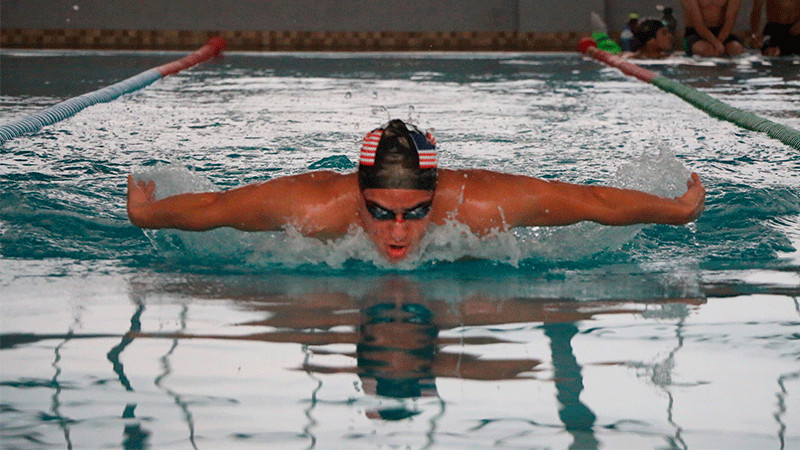 El nadador michoacano Sergio Herrera va con todo para competir este 2024  