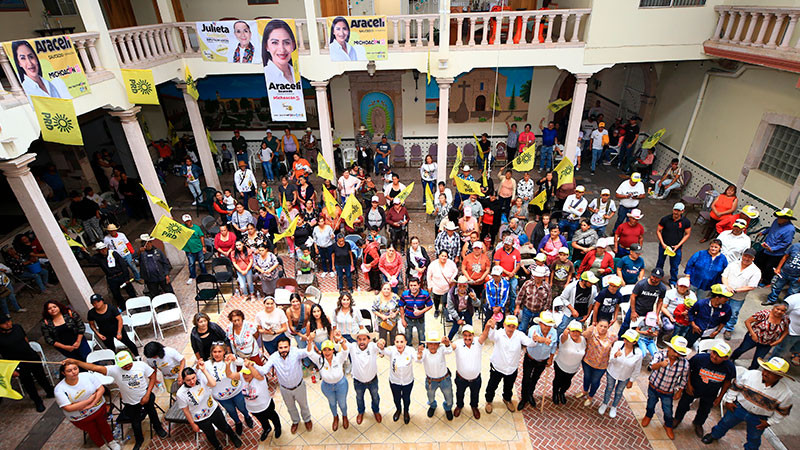 Tenemos la fuerza para rescatar a México, porque tenemos la voluntad de las y los mexicanos de nuestro lado: Araceli Saucedo