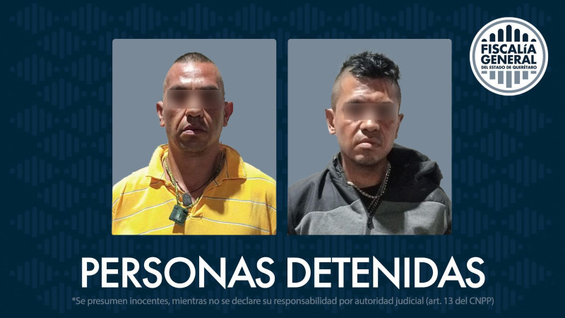 Dos detenidos por robo a comercio en la colonia Las Palmas en Querétaro 
