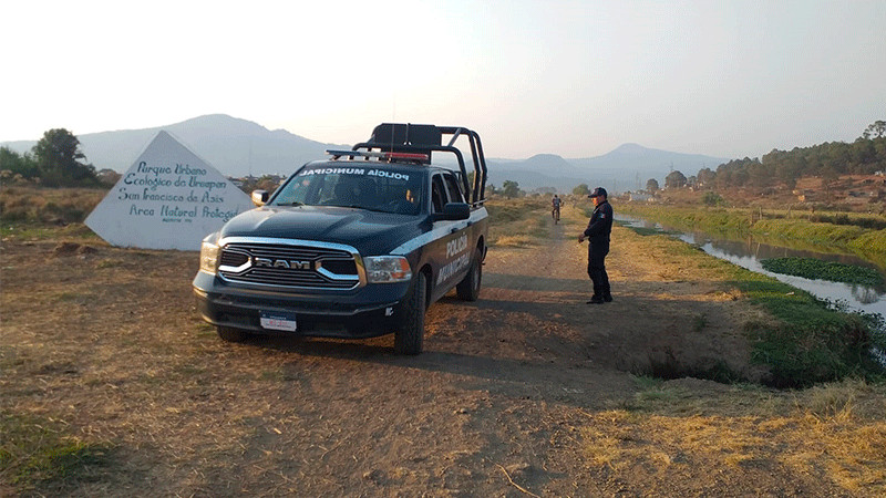 Secretaria de Seguridad Publica de Uruapan realizará recorridos en el PUEU
