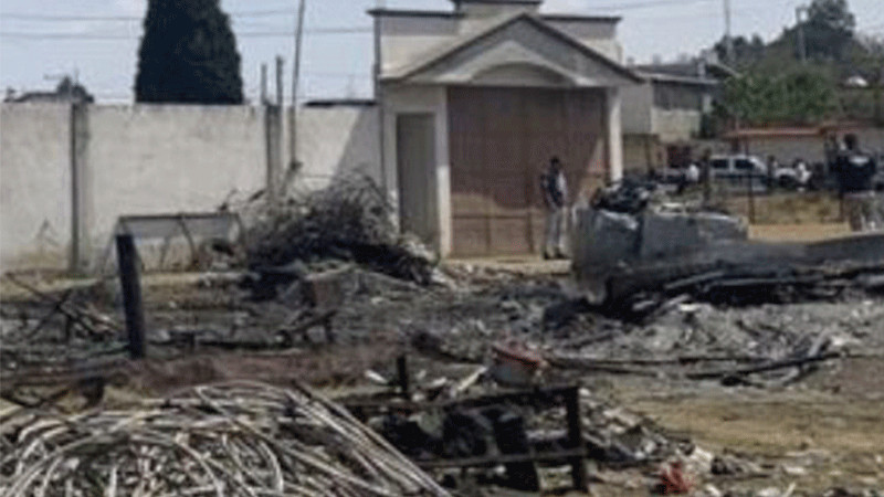 Explosión de tanque de gas deja un muerto y un lesionado en Timilpan, Estado de México 