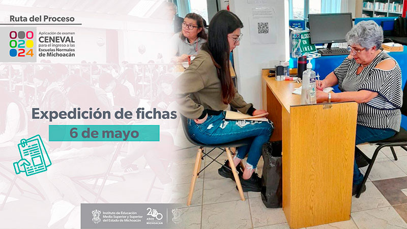 El 6 de mayo inicia entrega de fichas para Escuelas Normales de Michoacán 