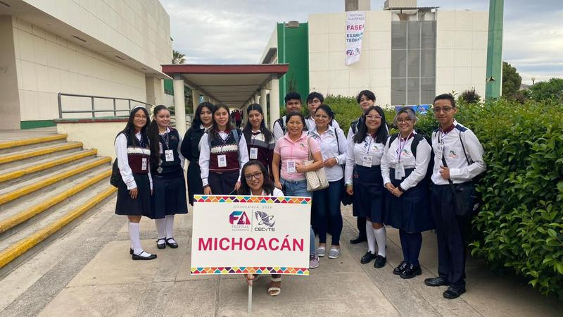 Estudiantes del Cecytem compiten en conocimientos en Festival Nacional Académico 