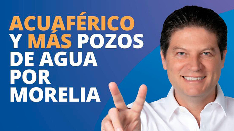 Agradecen habitantes del Poniente de Morelia obras de Alfonso para garantizar servicio de agua 