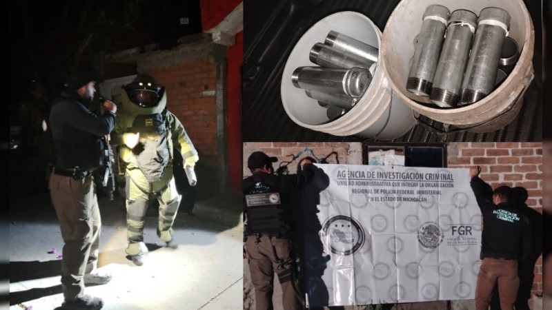 Aseguran arsenal del CJNG en Zinapécuaro, Michoacán: Hallan armas de la Sedena y decenas de explosivos  