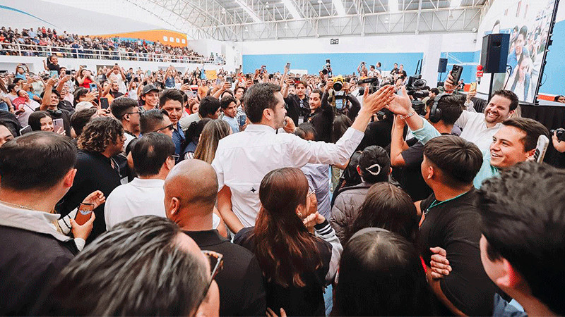 “Le están diciendo a los niños que voy a quitar el recreo”: Álvarez Máynez acusa campaña negra del PRI en su contra 