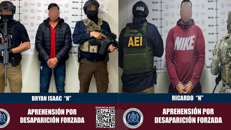 Detienen a dos policías de Agencia de Investigación de Ensenada por desaparición forzada 