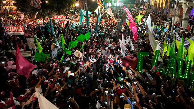 Claudia Sheinbaum se reúne con más de un millón y medio de personas en todo México
