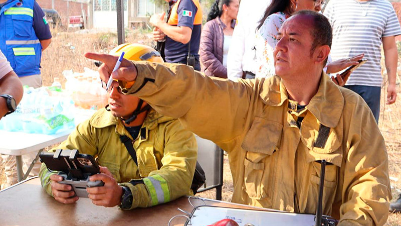 Con éxito se realiza el Mega Simulacro de Explosión de Gasoducto de Tarímbaro