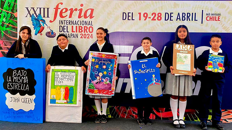 Secretaría de Educación del Estado participa en ferias literarias de Uruapan, Tacámbaro y Morelia 