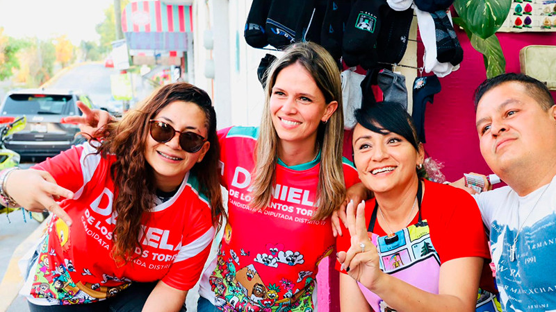 "Con Pilar Barrón, Una Campaña que Conecta con los Ciudadanos sin partido del Distrito 17": Daniela De Los Santos 