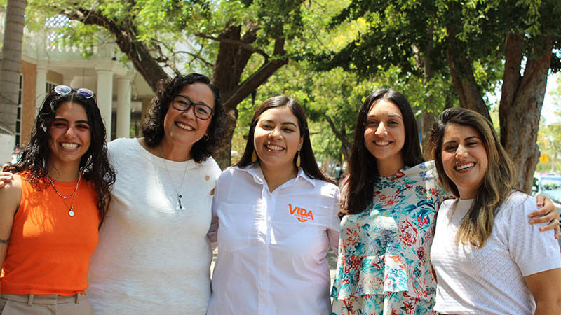 Vida Gómez Herrera, candidata a gobernadora de Yucatán, acusa que sus contrincantes no tienen perspectiva de género 