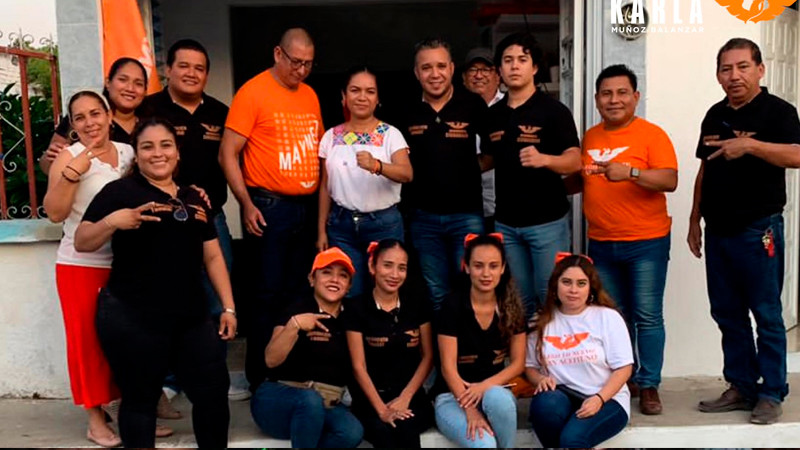 Karla Irazema Muñoz visita municipios de la Selva Lacandona 