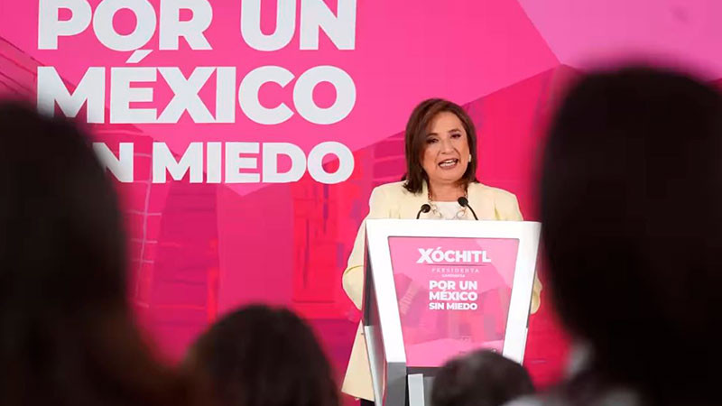 Denuncia Xóchitl Gálvez que “el Presidente se pasa la ley por el arco del triunfo” 