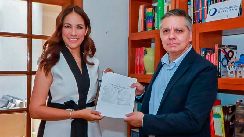 Libia Denisse García presenta su declaración 3 de 3 