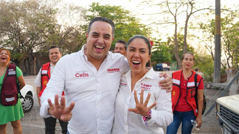 Juan Pablo Celis y MORENA, respaldan de manera total a Fanny Arreola en Apatzingán 