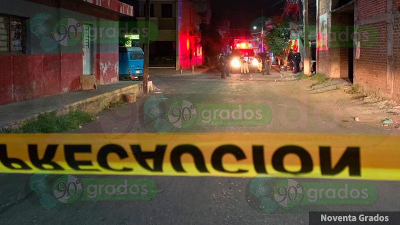A tiros ultiman a un joven en Zamora, Michoacán 