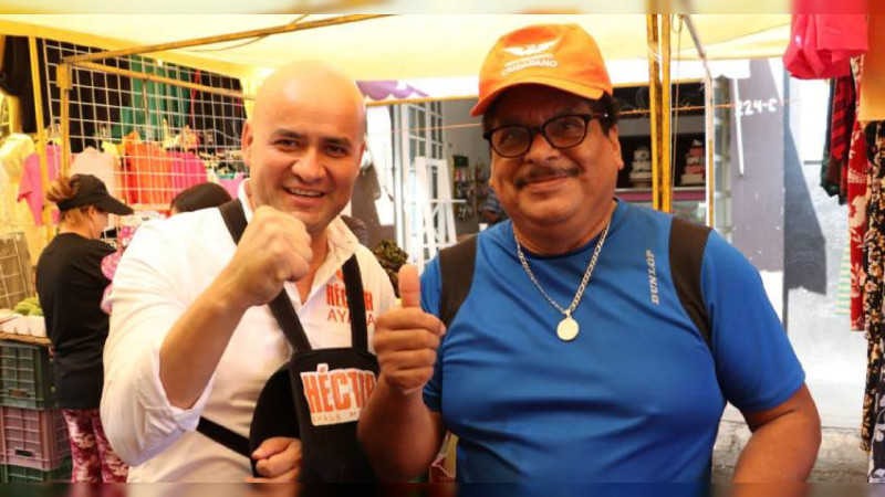 Candidato de Movimiento Ciudadano a alcaldía de Morelia, Héctor Ayala Morales, le apuesta la Participación Ciudadana 