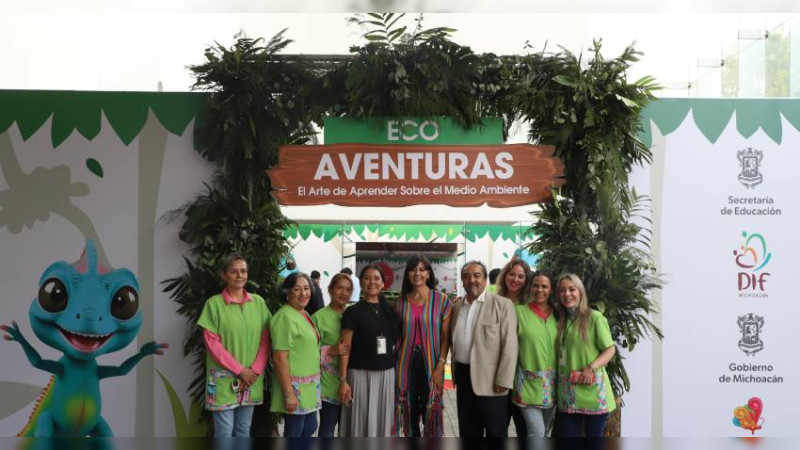 Abren zona EcoAventuras en el Festival Michoacán de Origen de Morelia, Michoacán 