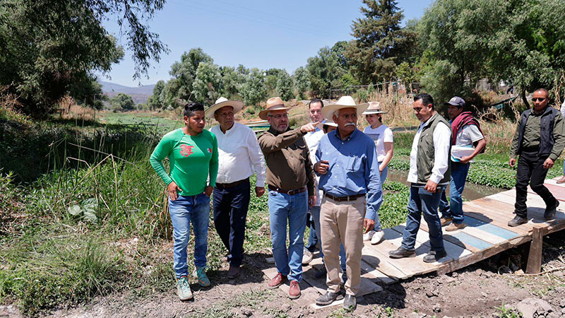 Vamos por la preservación del lago y manantiales de Pátzcuaro: Bedolla