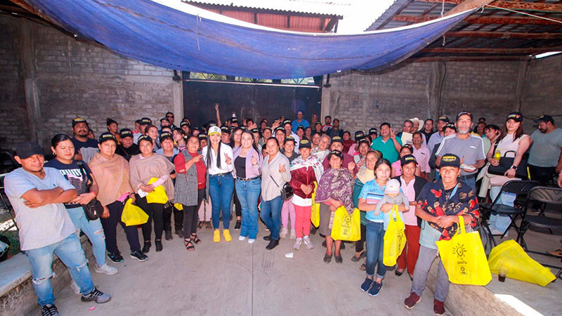 Porque el compromiso de las y los perredistas es con México, ¡vamos a su rescate!: Araceli Saucedo