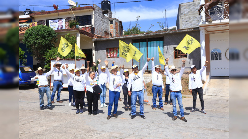 En el Distrito de Puruándiro ¡vamos juntos!, porque la transparencia sea la regla y no excepción en Michoacán: Julieta Gallardo