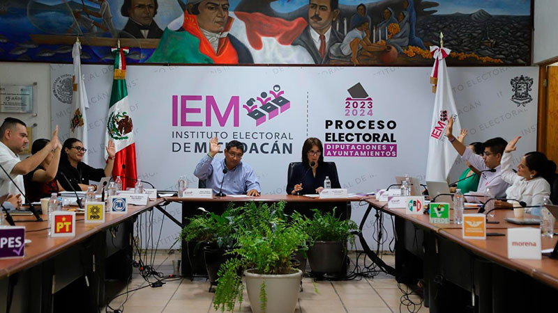 Aprueba IEM designación de Supervisores/as y Capacitadores/as Electorales Locales para las Elecciones de 2024 
